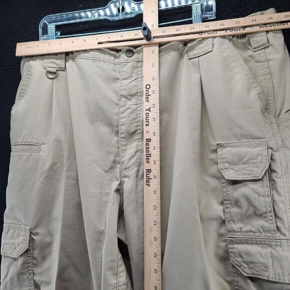 5.11 Tactical Series Mens Pants Beige Size 42 Polyester Blend Pockets Lot Of Two - Picture 3 of 13